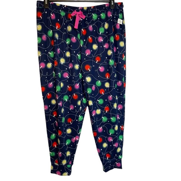 JENNI Long Sleeve Mix It Holiday Pajama Set XXL (8181) - Picture 7 of 10